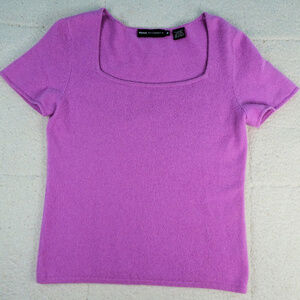 Dana Buchman Pink Cashmere Shirt Medium